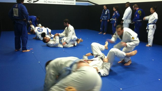 The mats are packed…getting ready for summer!