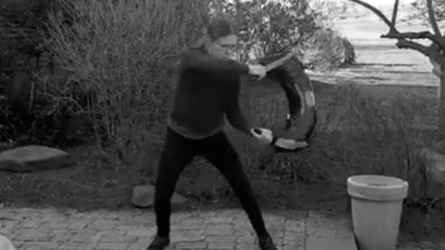 Training with a Bulgarian Bag for BJJ