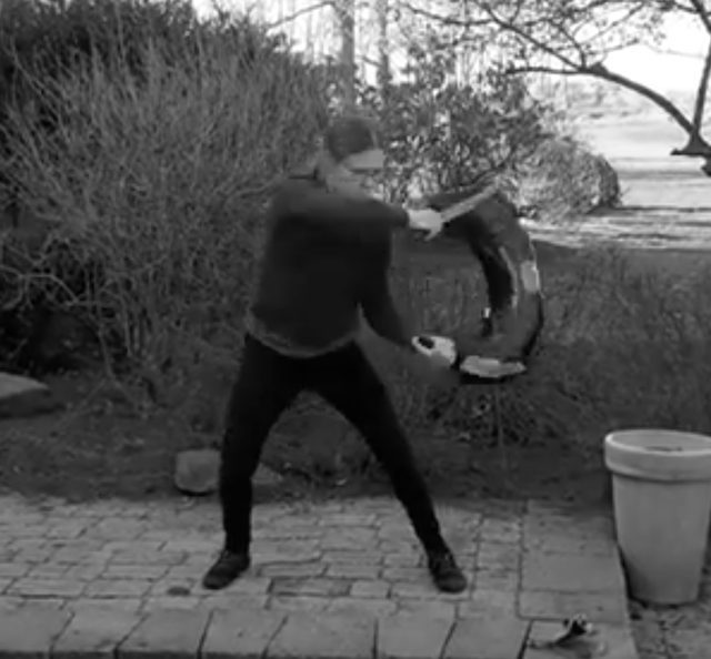 Training with a Bulgarian Bag for BJJ • Princeton NJ Brazilian JiuJitsu